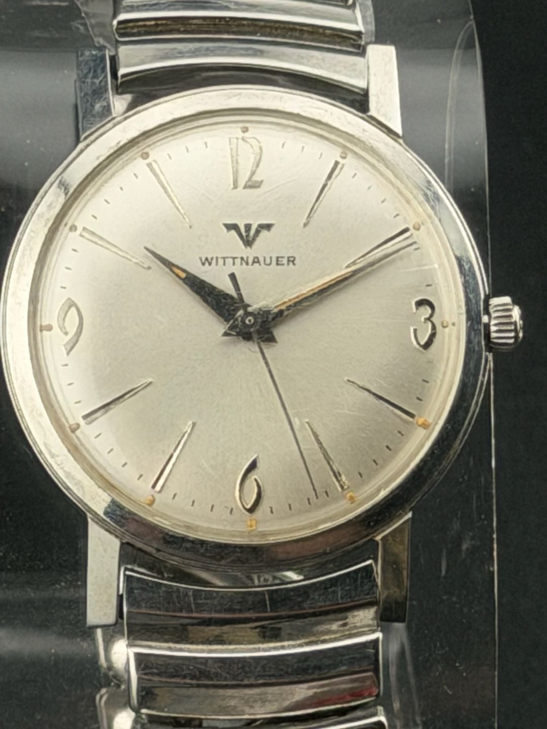 Vintage Wittnauer 1200 Men’s Mechanical Watch JB Champion Expansion Band 33.5mm