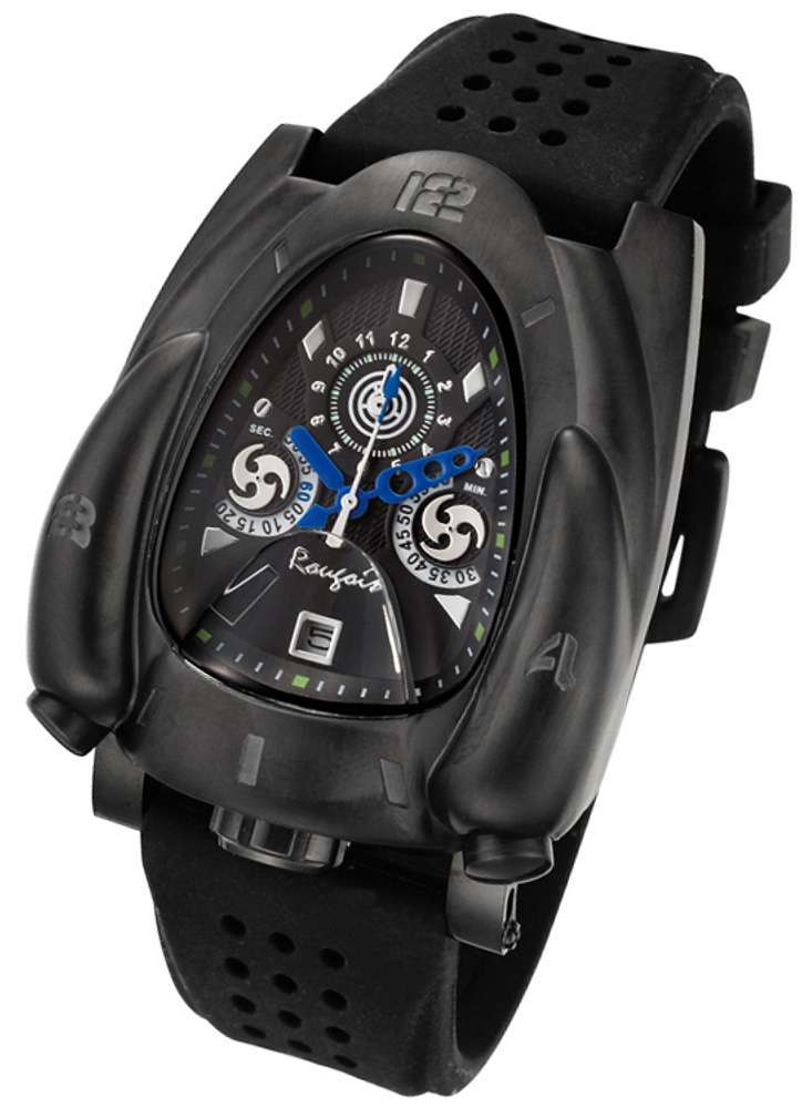 Rougois Black & Blue Rocket Watch
