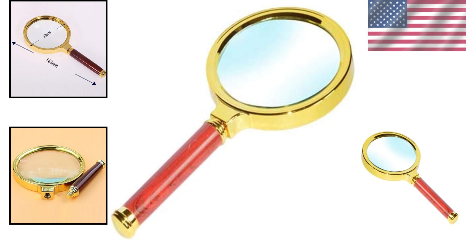 20X HD Handheld Magnifying Glass for Reading – Ideal for All Ages