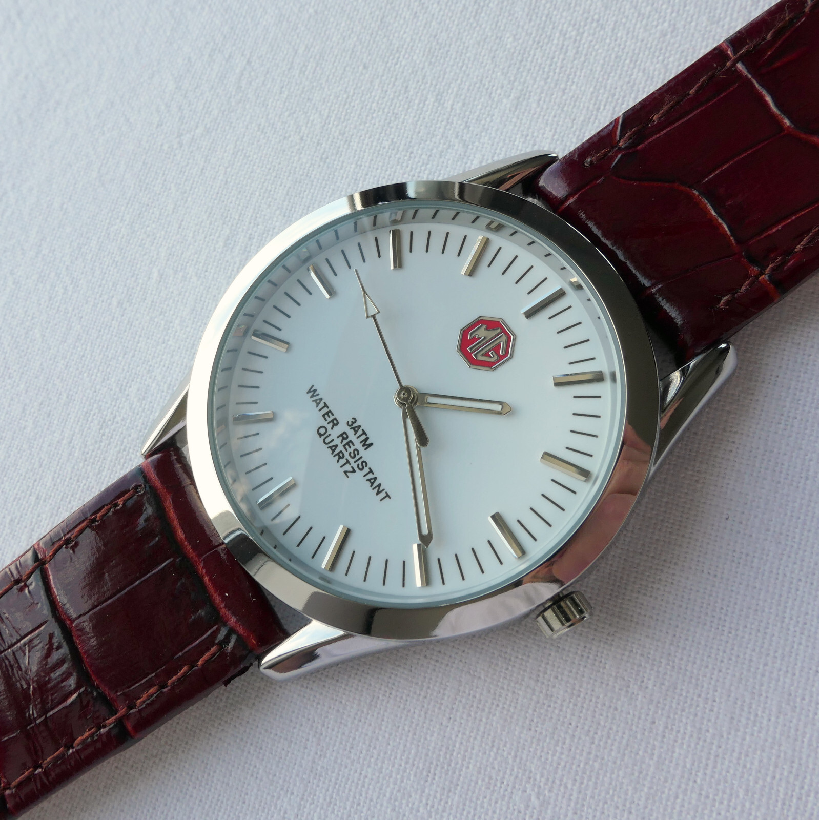 MG Morris Garages BMC MGA MGB Classic Aviator Driver Sport Car Accessory Watch