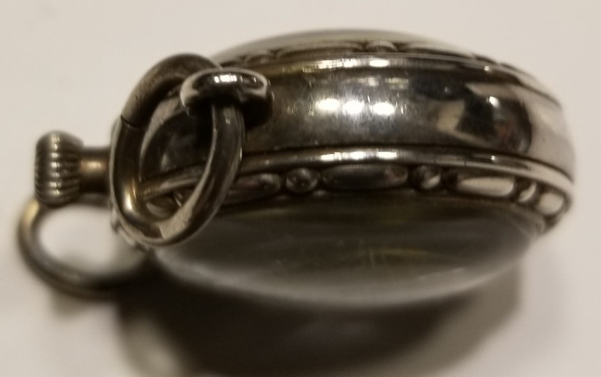 Antique Ladies Silver Watch Crystal Moderate Moderate Ball shape 3 Jewel Swiss?