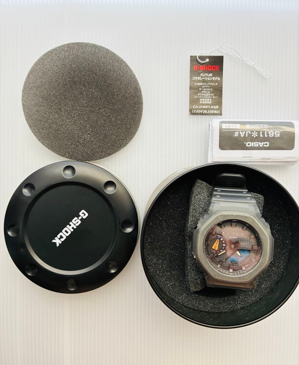 CASIO G-SHOCK FUTUR GA-2100FT Men’s Wrist Watch Analog Digital Used with Box