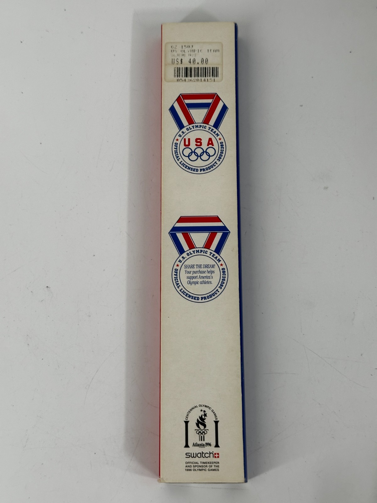 Swatch Watch HONG KONG GZ150H New Olympic Team 1996