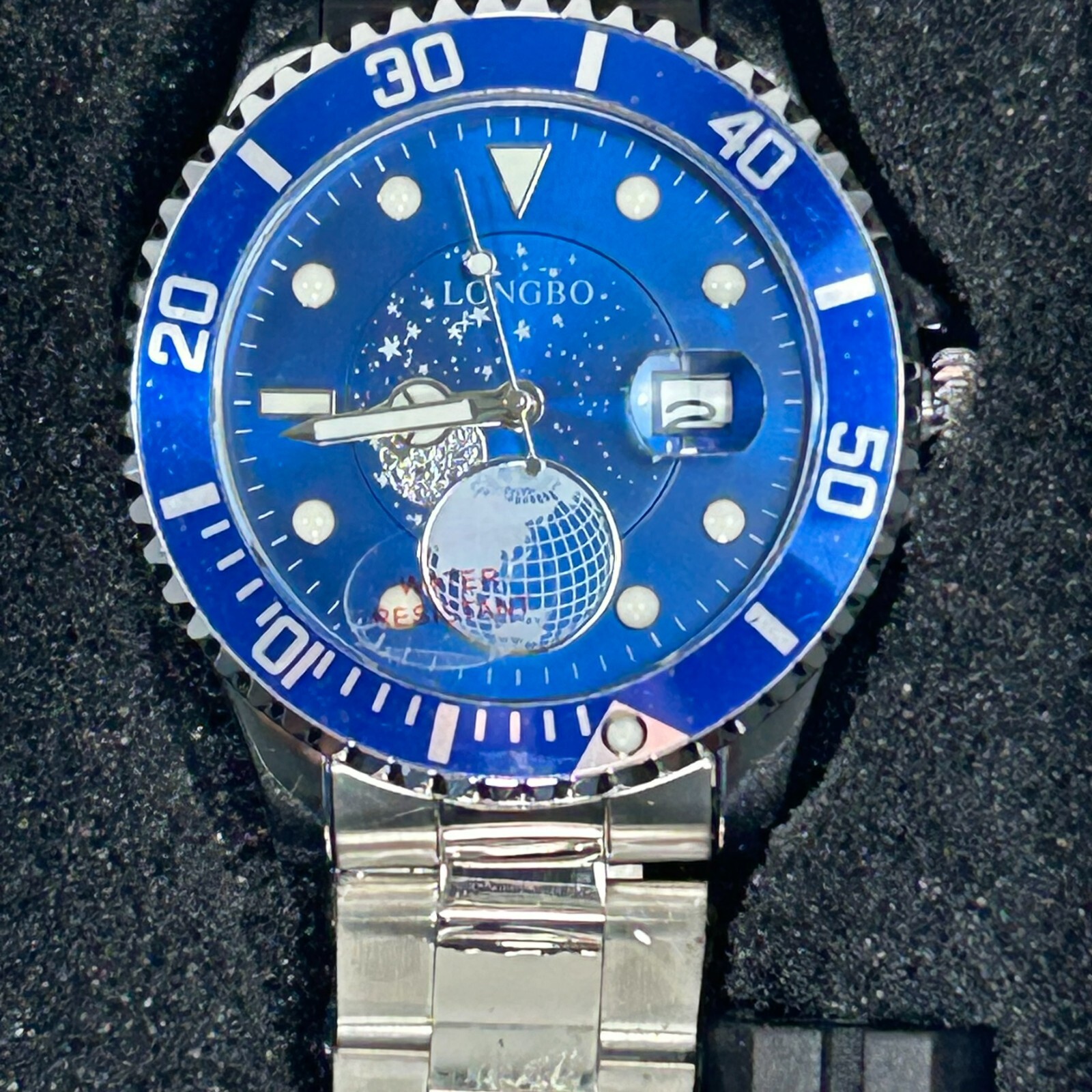 Olevs Longbo Watch Starry Sky Luminous Quartz Watch Fashion Trendy Men