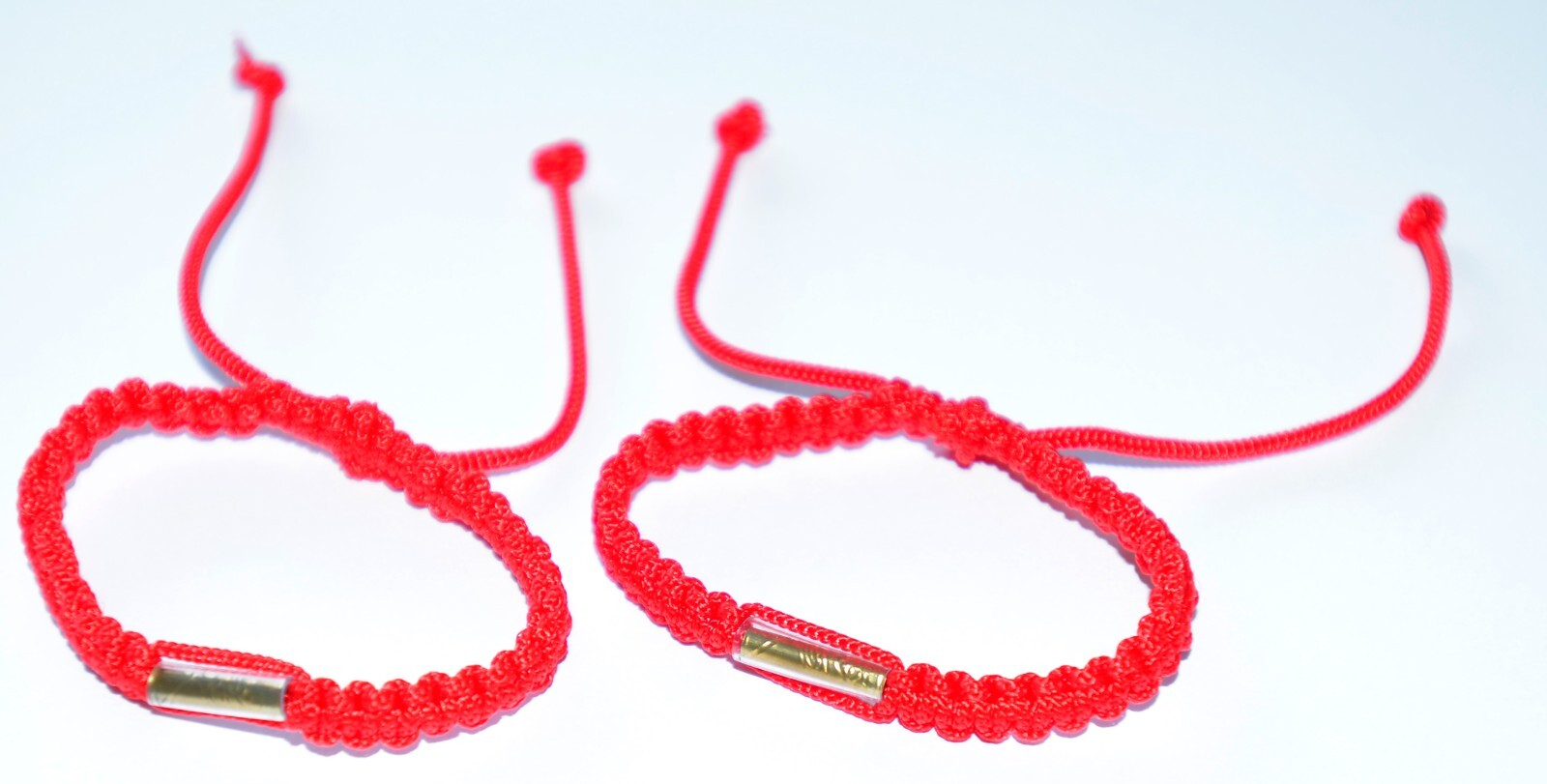 Macrame Friendship Bracelet With Spiritual Buddhism Feng Shui Metal Charm