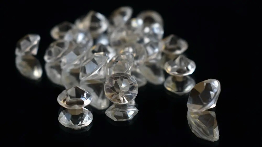 loose individual round single cut diamond melee 1.1mm SI2 I1 H-I 0.01ct 0.02ct