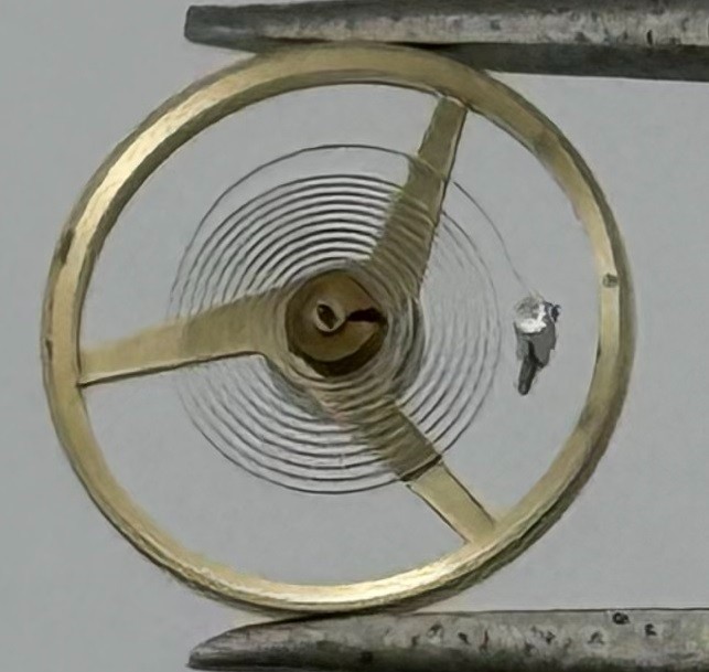 ST 69-21 Balance Wheel Complete And Spring Renata Watch Movement Parts NOS