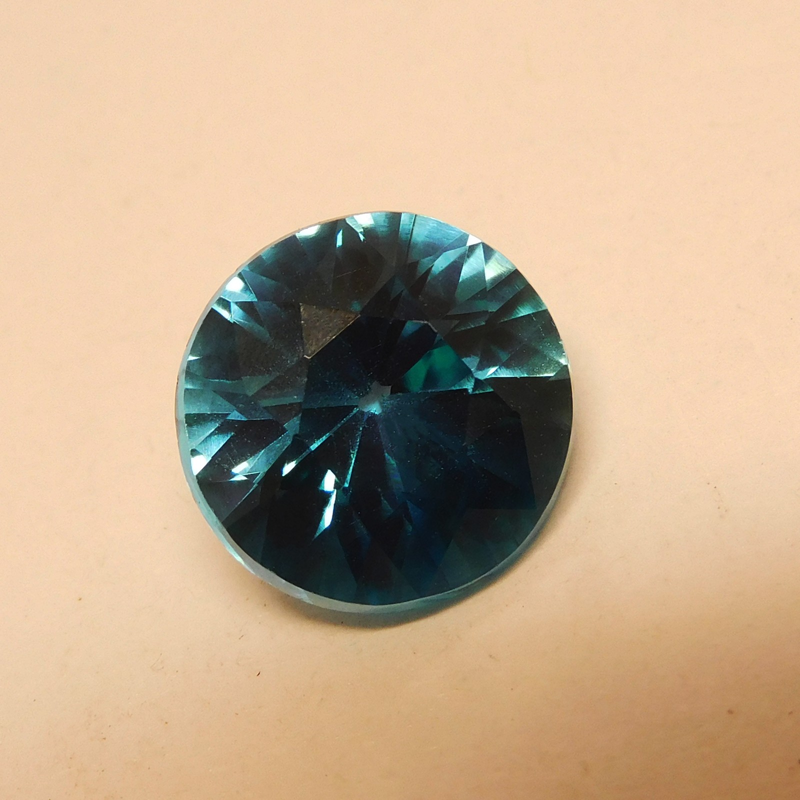 6.65 Ct Natural Gemstone Bluish Green Grandidierite CERTIFIED Round Cut