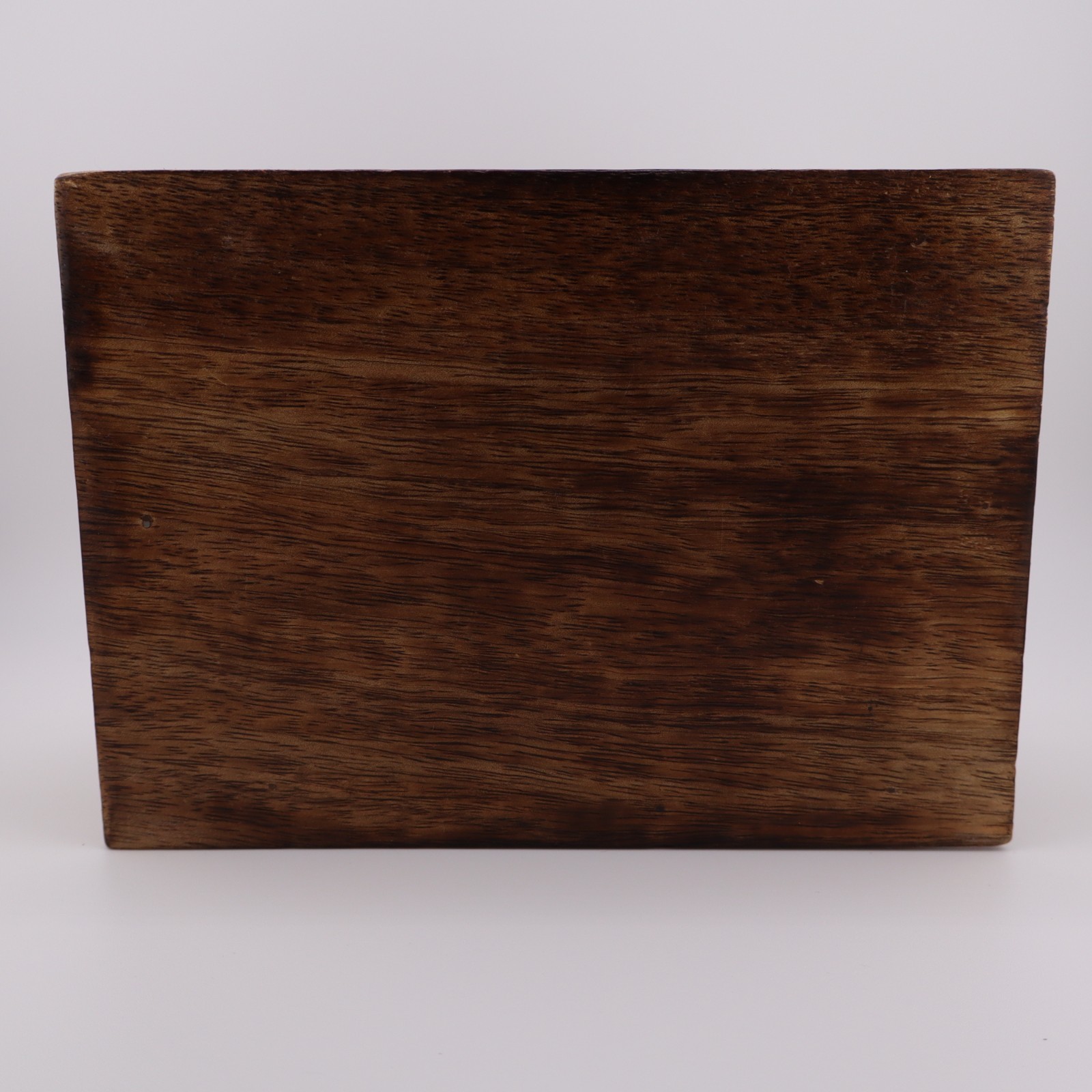 Floral Pattern Carving Wooden Jewelry / Keepsake / Trinket Box – 7x5x3″