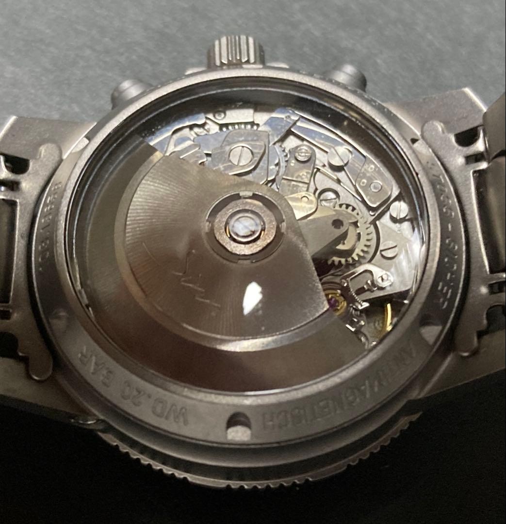 [Serviced] Sinn 103 Ti Ar on Bracelet Chronograph Automatic Val. 7750 Titanium