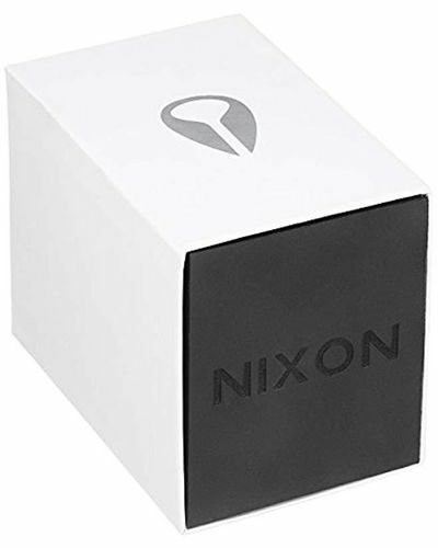 Nixon Arrow Rose Gold & Silver Watch, Brown Leather Strap, 38mm, A1091 2369, NIB