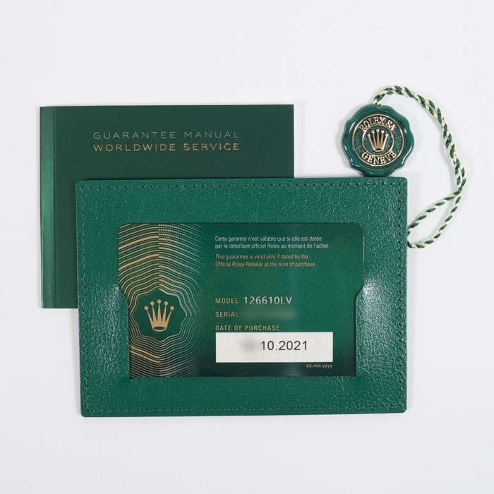 ROLEX Submariner Date 41 126610LV Warranty 2021