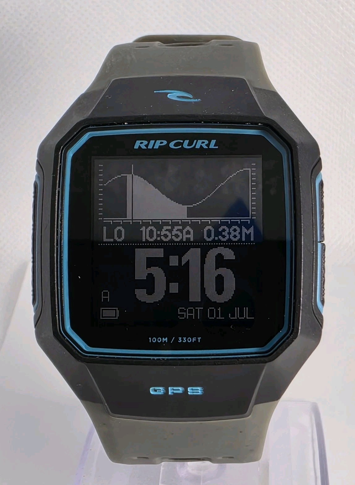 RIP CURL ULTIMATE TIDE GPS 2 MEN’S W.R 42X53mm IOS USER ONLY NOT FOR ANDROID