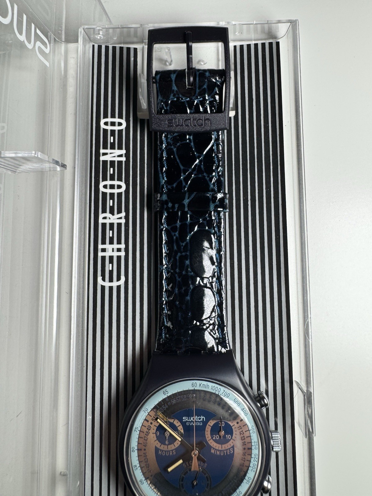 1991 Swatch Chrono SCN102 Silver Star – Vintage