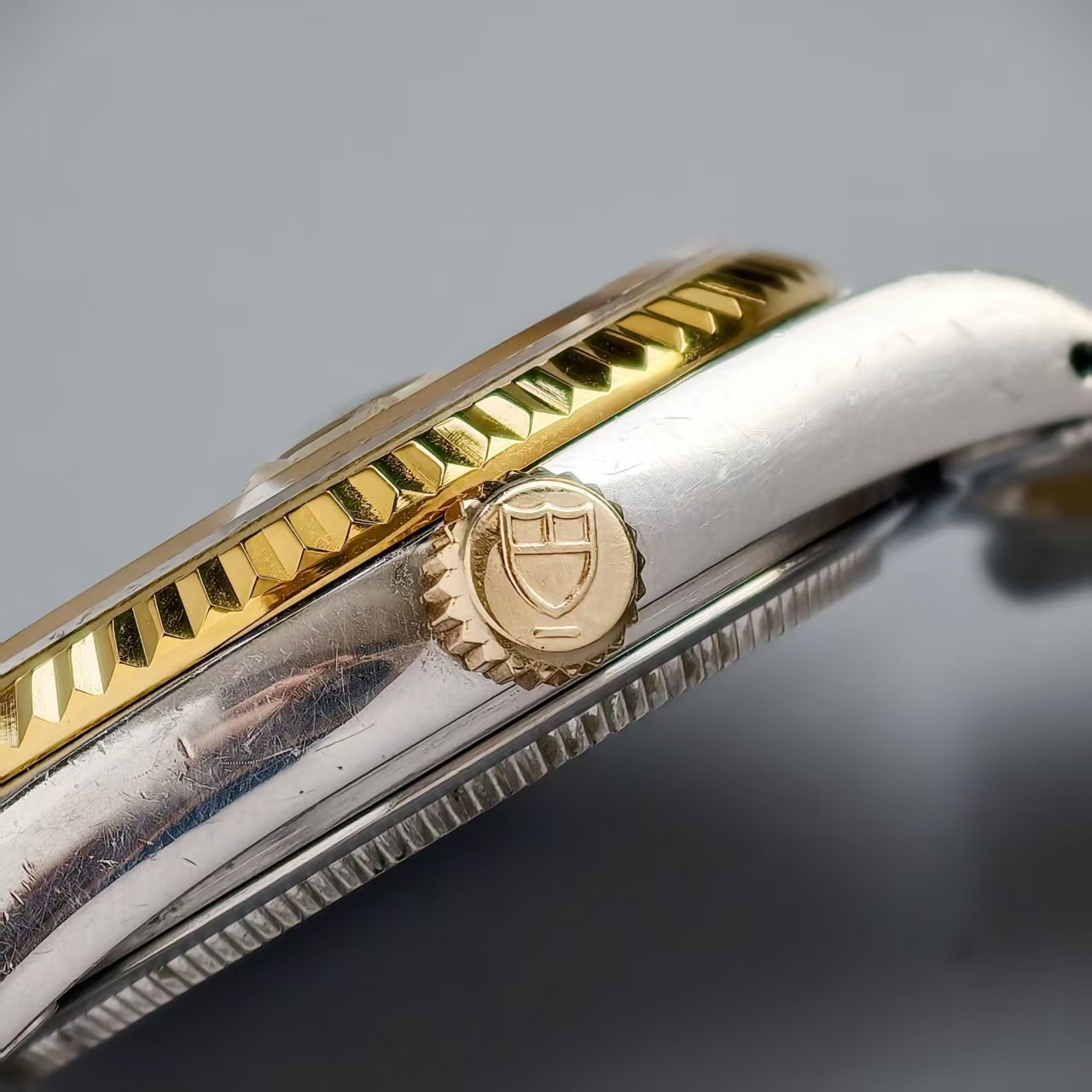 Tudor Gilding Linen Dial Prince 72033 Men’s Watch Automatic 32mm Date