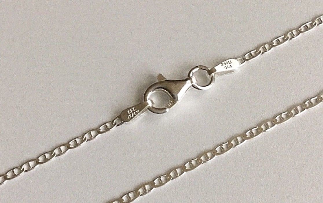 925 PLATA CADENA DE SAN JUDAS 22″ LARGO / SAINT JUDE NECKLACE 22” LONG – 30x8mm