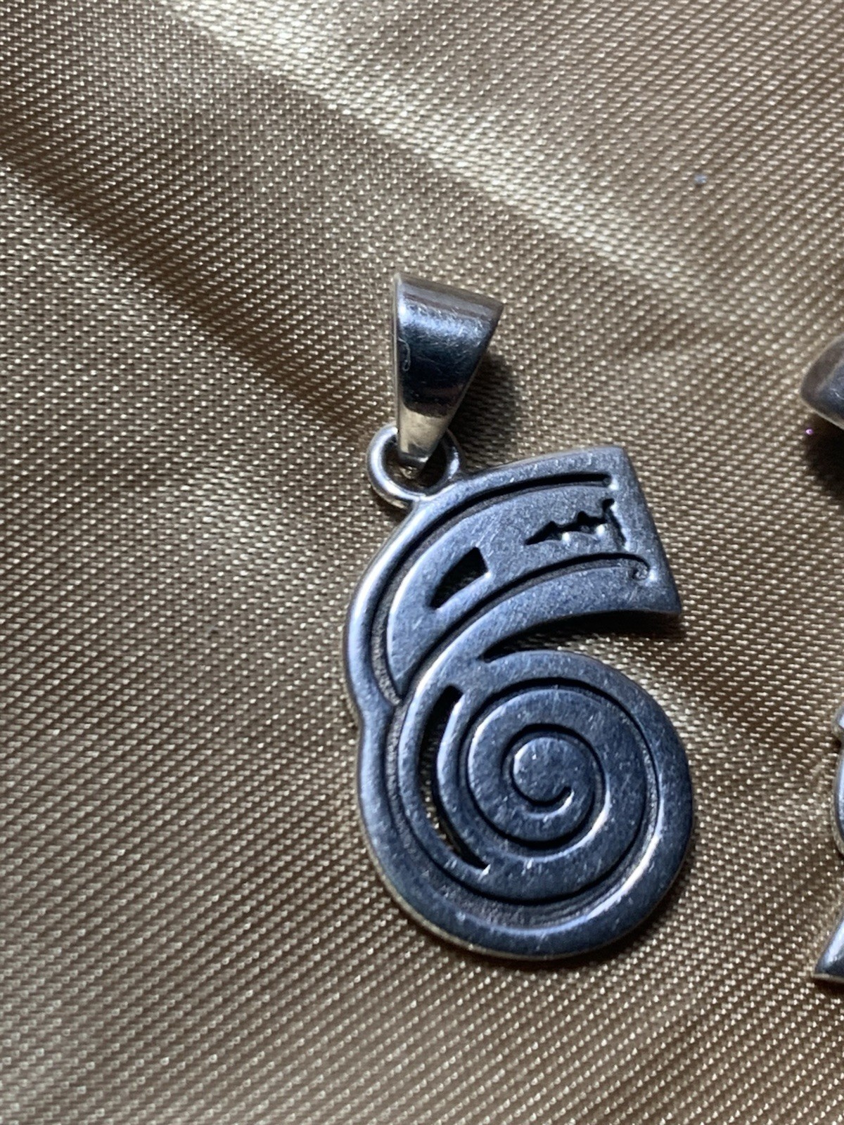 Reiki Sterling 925 Pendants Lot Set of 4 by Peter Stone Sterling Reiki Symbols