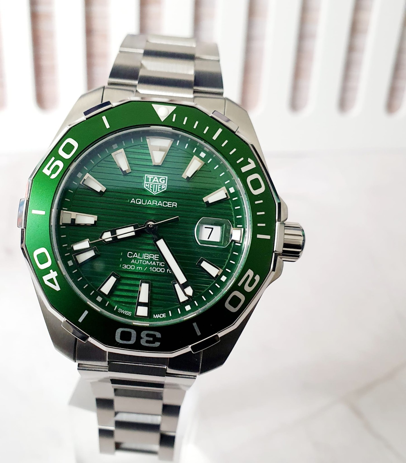 TAG Heuer Green Hulk Aquaracer Men’s Watch WAY201S.BA0927