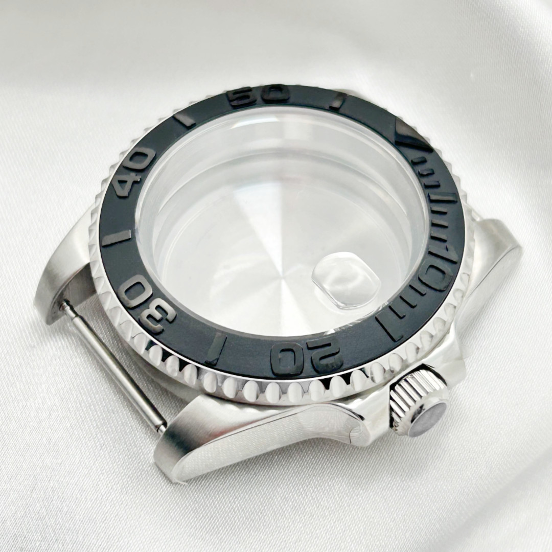 20ATM 40mm Sapphire Glass Modified Watch Case fit NH34 NH35 NH36 120 click bezel