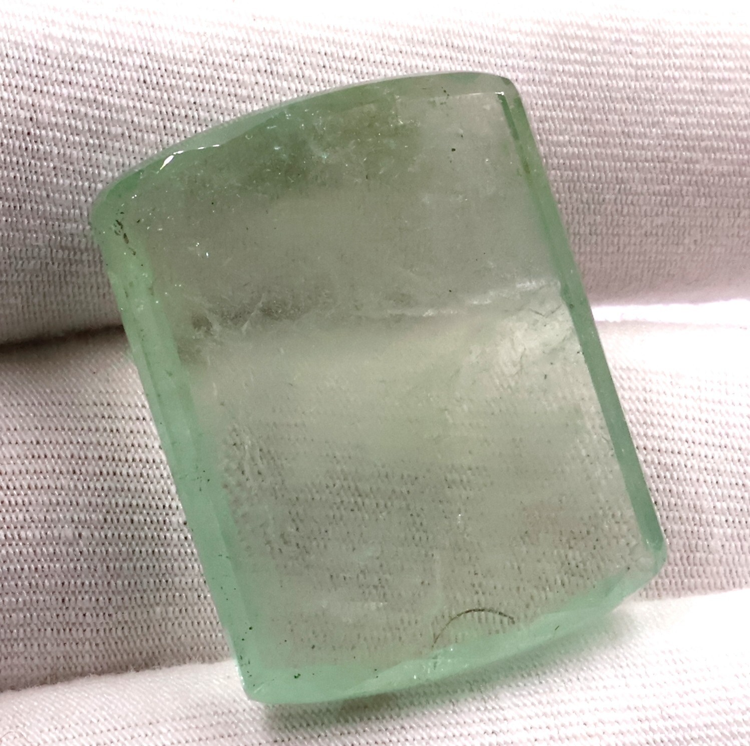 Aquamarine Natural Aquamarine Green Aquamarine Cushion Shape 43.85 Crt 28×21 mm
