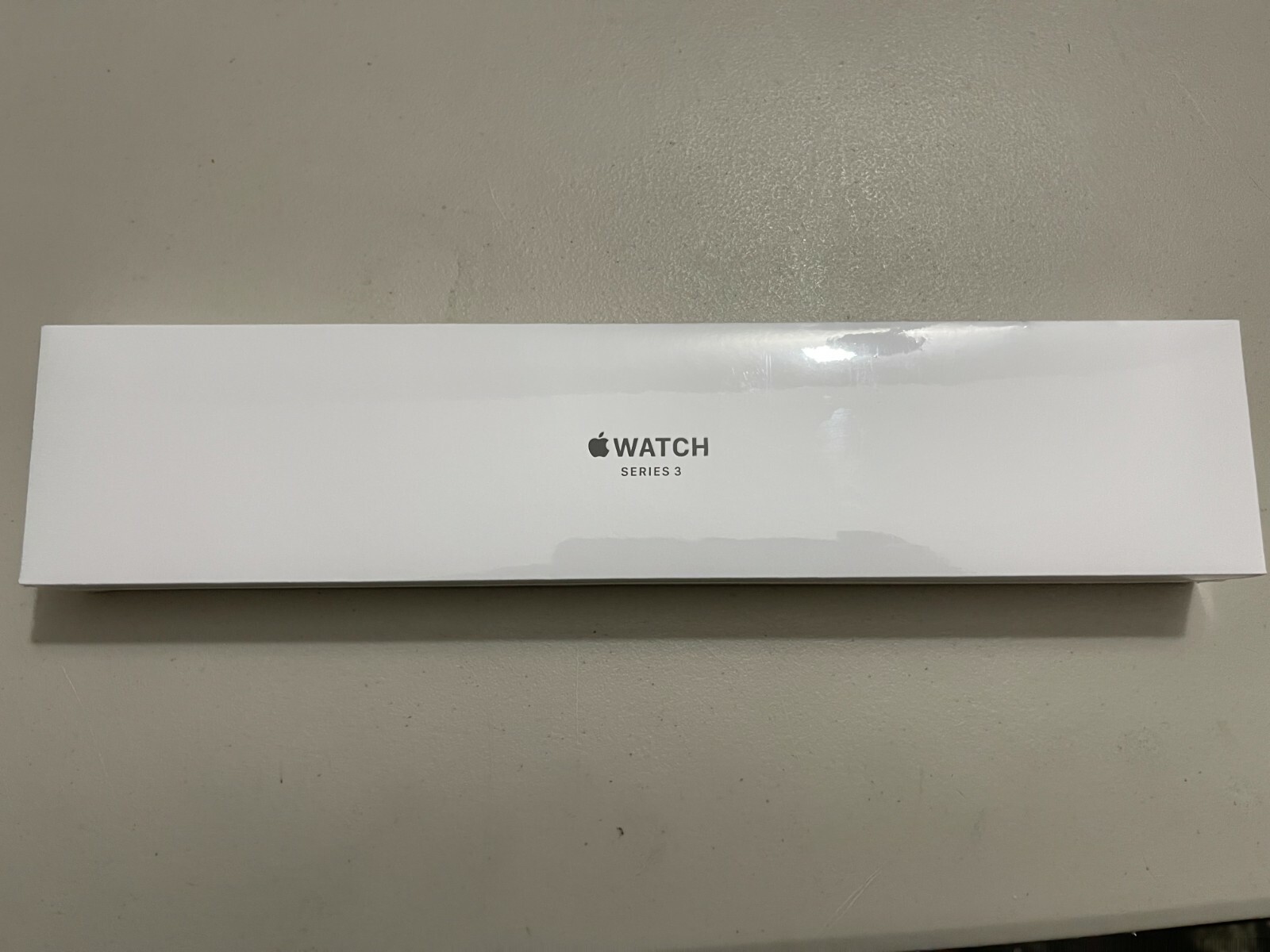 Apple Smart Watch 3 GPS 42mm Space Gray Aluminum Case Black Sport Band MTF32LL/A