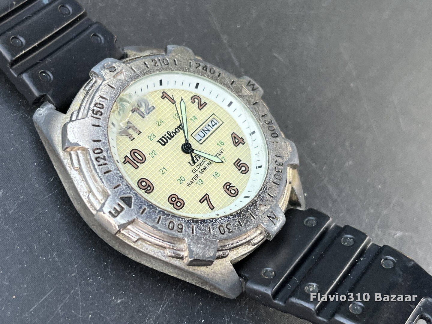 1990S Vintage WILSON LWA194X Analog 45mm Watch – New Battery