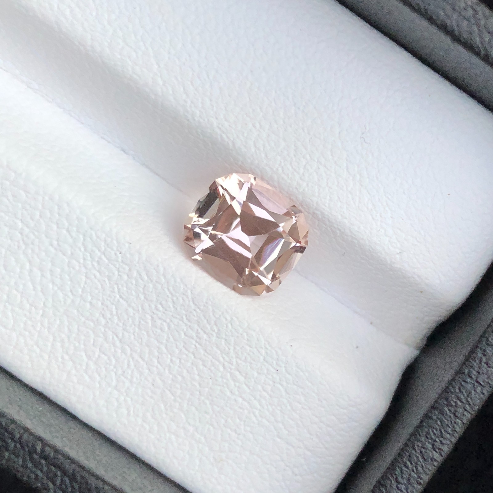 2.40 Carat | Natural Pink Topaz Gemstone | Cushion Cut | From Pakistan