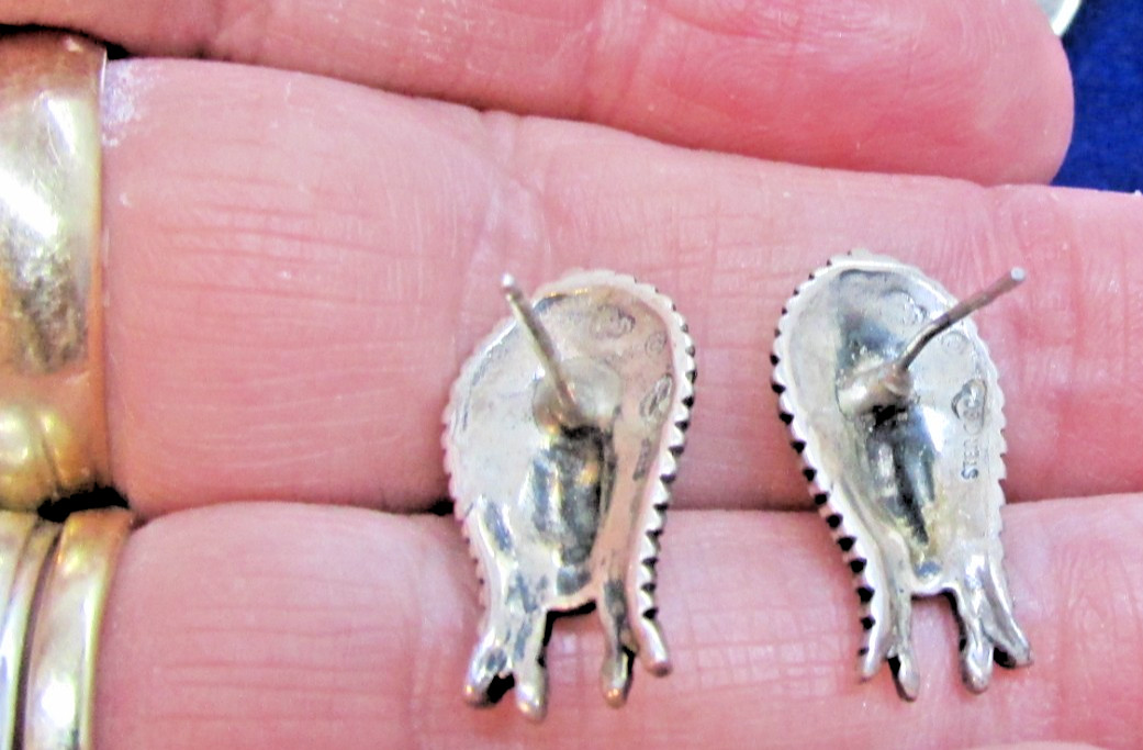 VINTAGE SOUTHWEST N A I NDIAN CHIEF WITH HEADDRESS STERLING