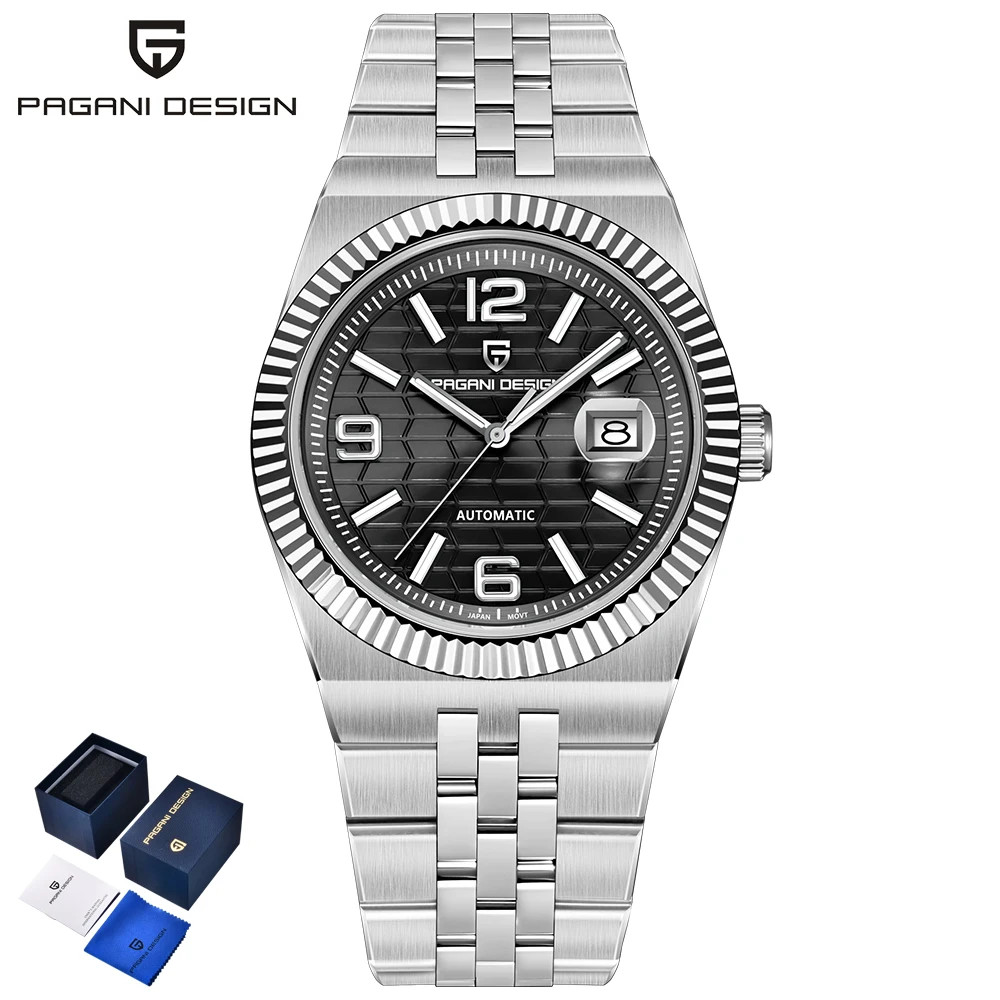 PAGANI DESIGN – Land Dweller 40 – New Watches 3D Rhombus Dial Luxury Automatic W