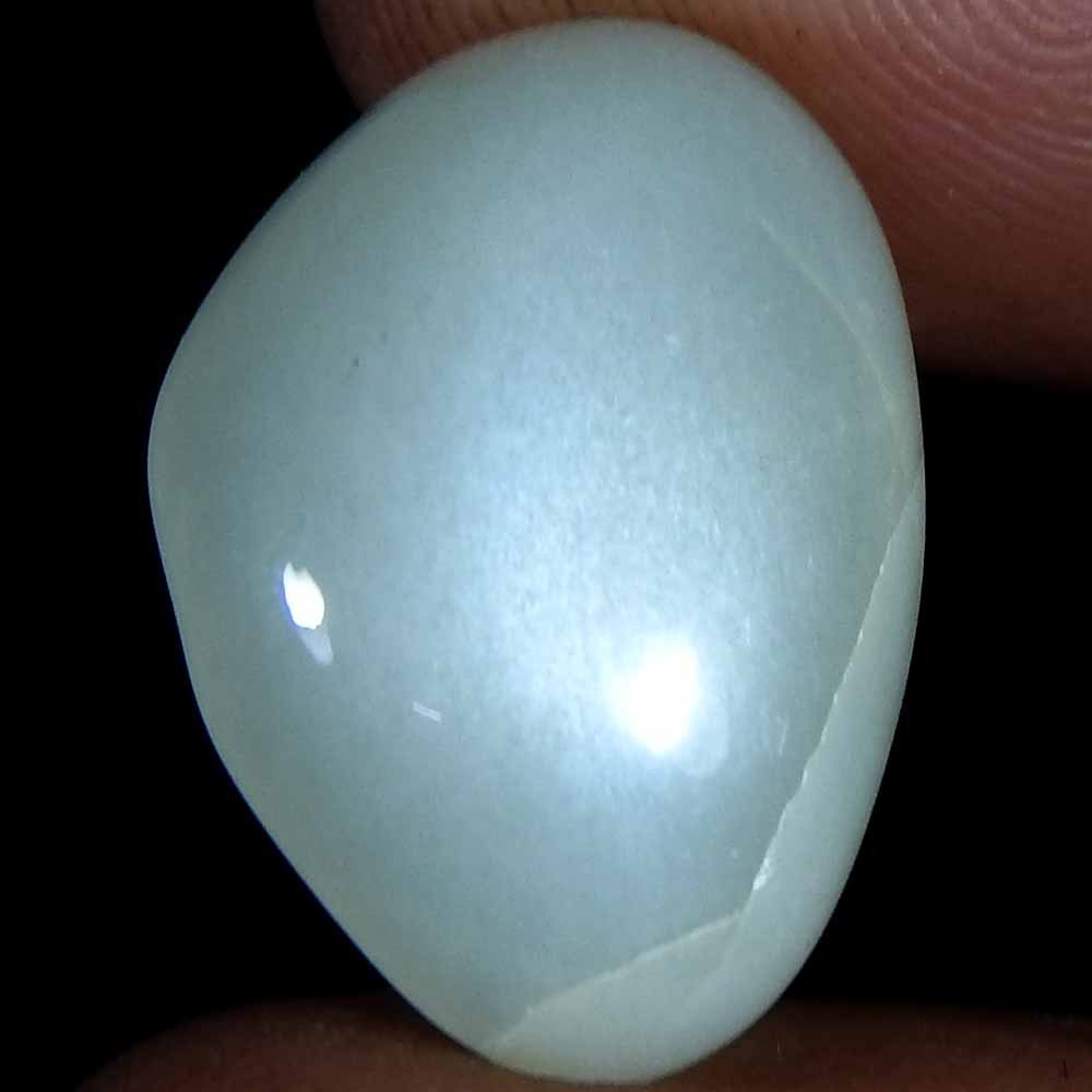 12.45Cts100%Natural Quality Silky Monnstone Fancy Cabochon Loose Gemstone