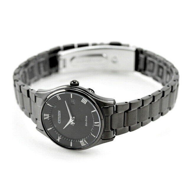 CITIZEN COLLECTION ES0004-51E Black Eco-drive Women’s Watch New in Box