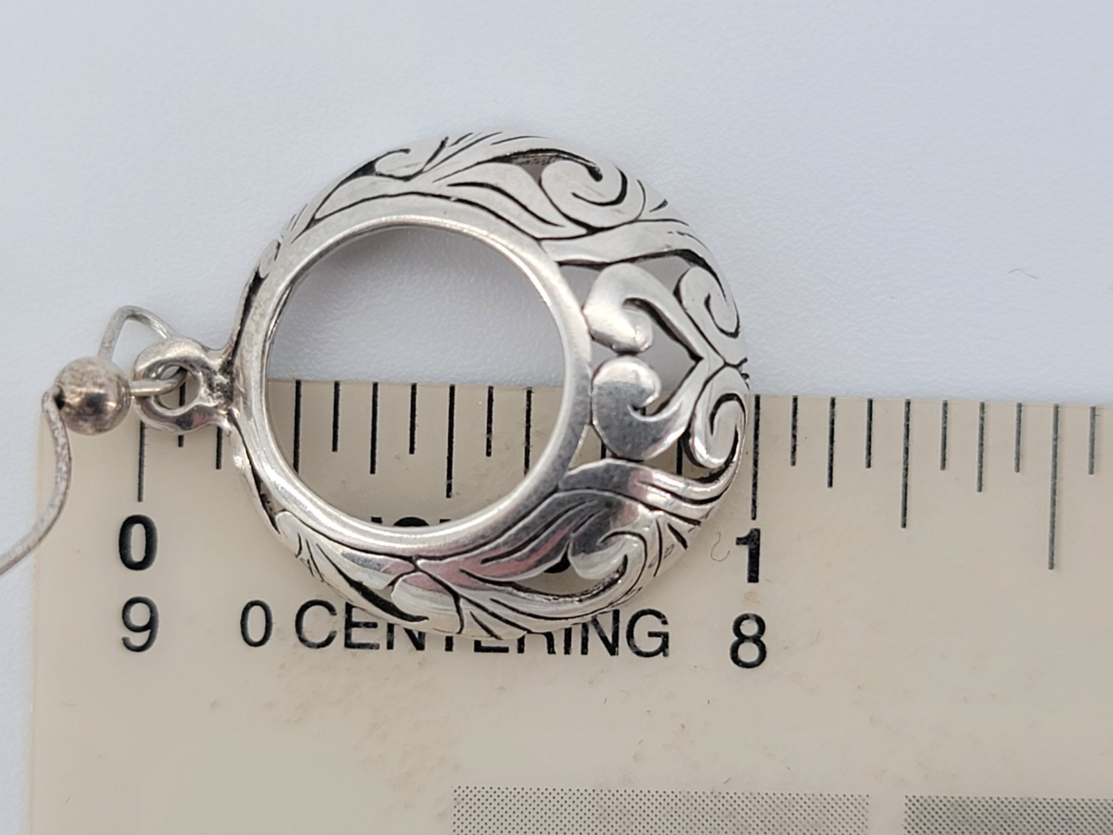 Sterling Silver Lot of 4 Pairs of Pierced Earrings Marked 925 or Sterling