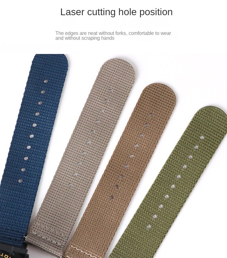 For Casio G-SHOCK Nylon Canvas Silicone sports Watch Band Strap Connector 16mm