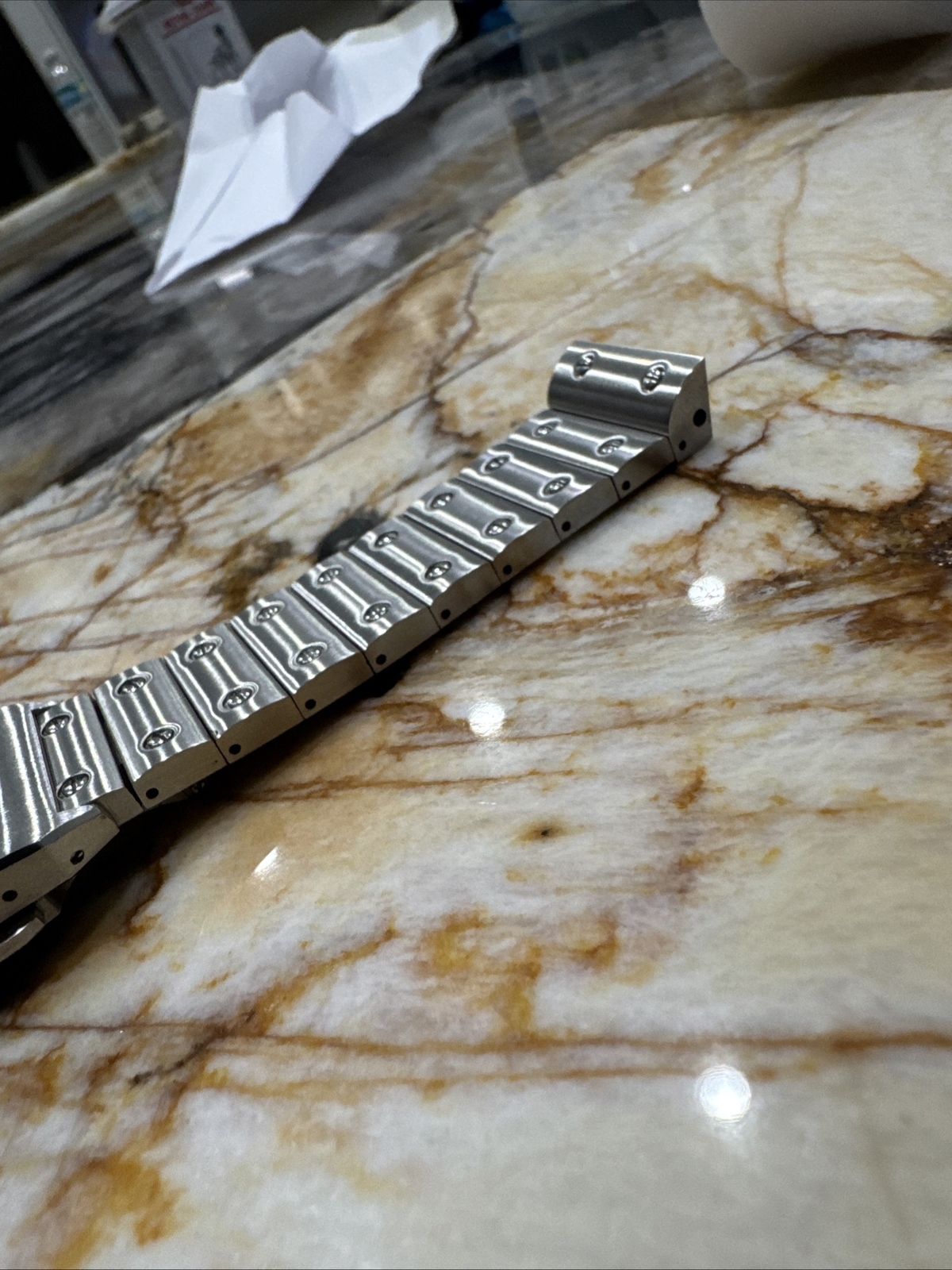 20 23 mm Steel Bracelet Watch Strap Band Fit For Cartier Santos Series Watches