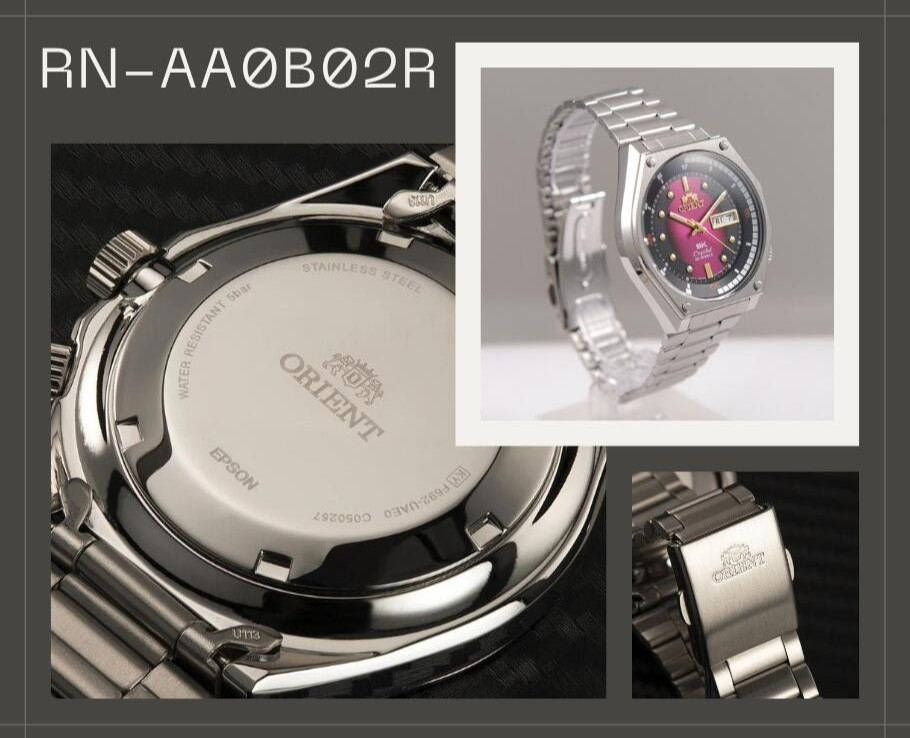 Orient RN-AA0B02R Manual Men’s Watch Gradient Dial 41.7mm Analog From Japan
