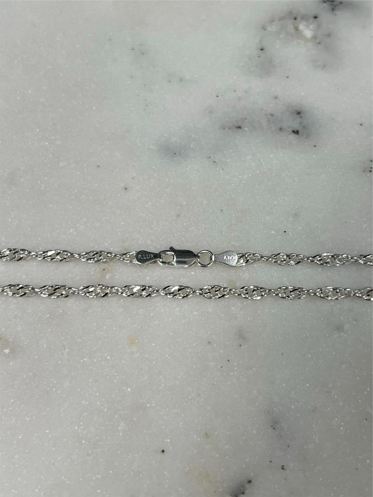 925 Sterling Silver Serpentine Rope Chain Necklace Italy 3.2mm Singapore 16″-30″