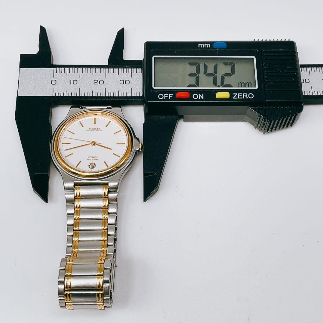 New battery/working condition: Citizen Forma men’s vintage watch 4710-470176