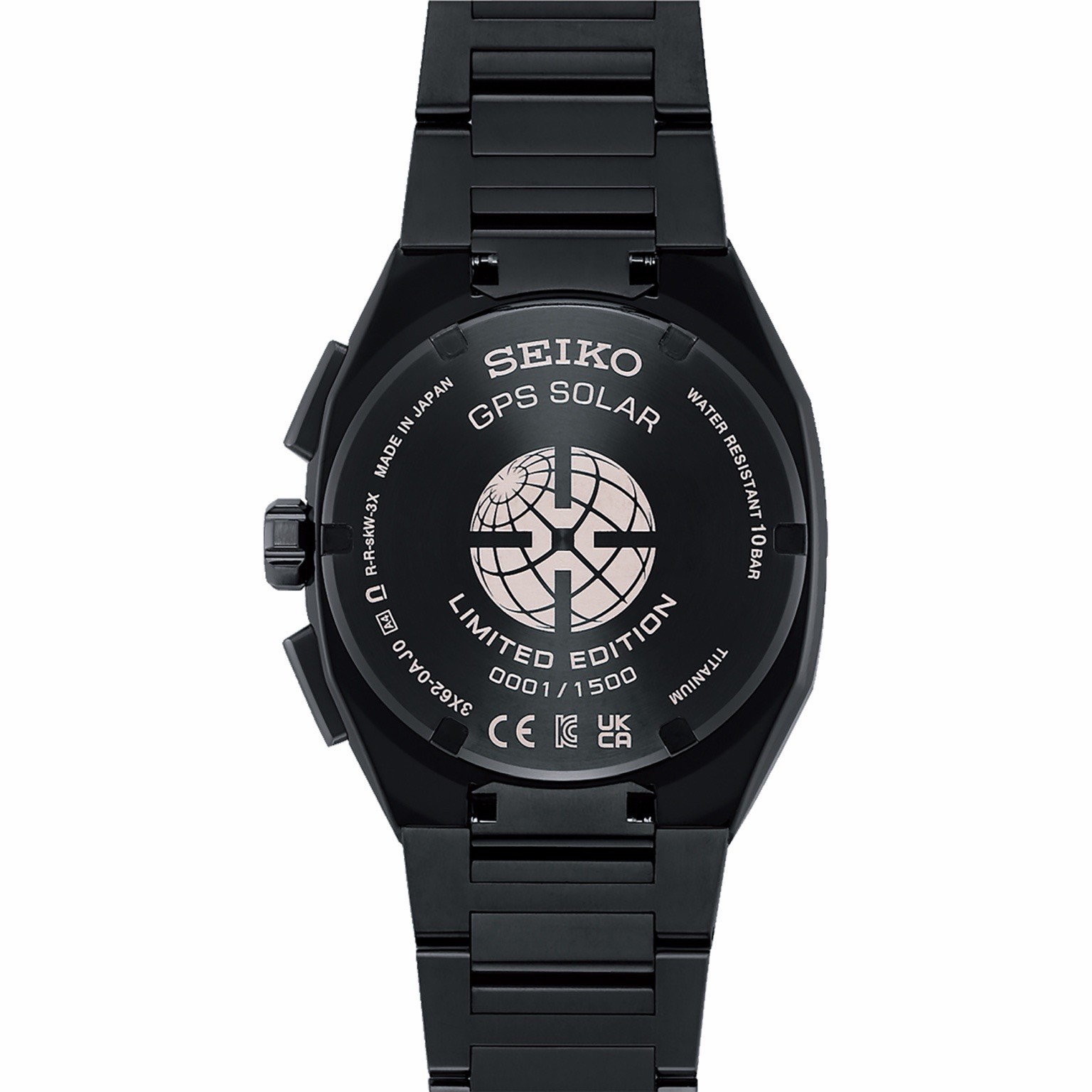Seiko Astron Solar Limited Edition 41.2mm Turquoise Dial Titanium Watch SSJ039