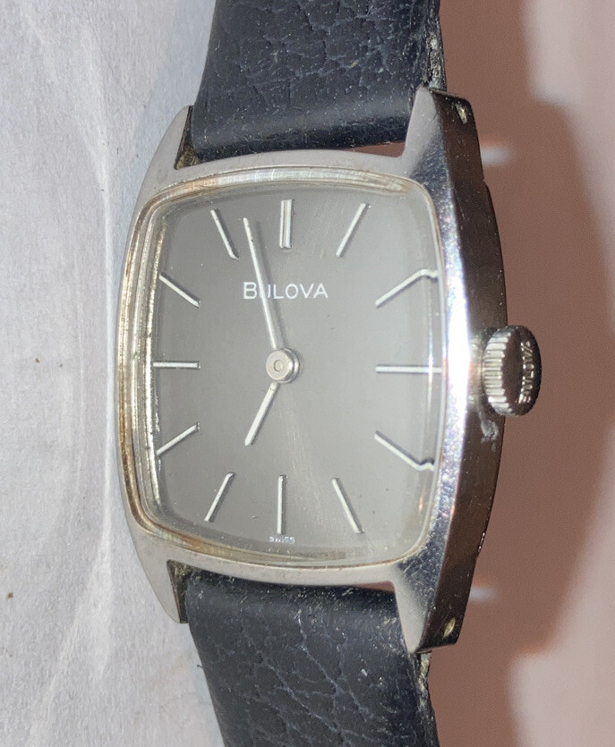 Vintage Bulova 6CL2 17 Jewels Ladies Women’s Watch Works