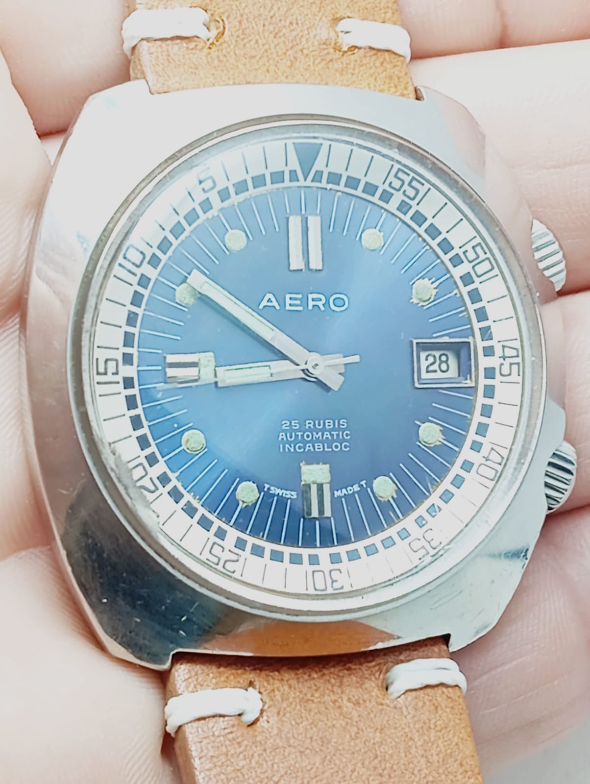 Vintage Aero SuperCompressor Watch