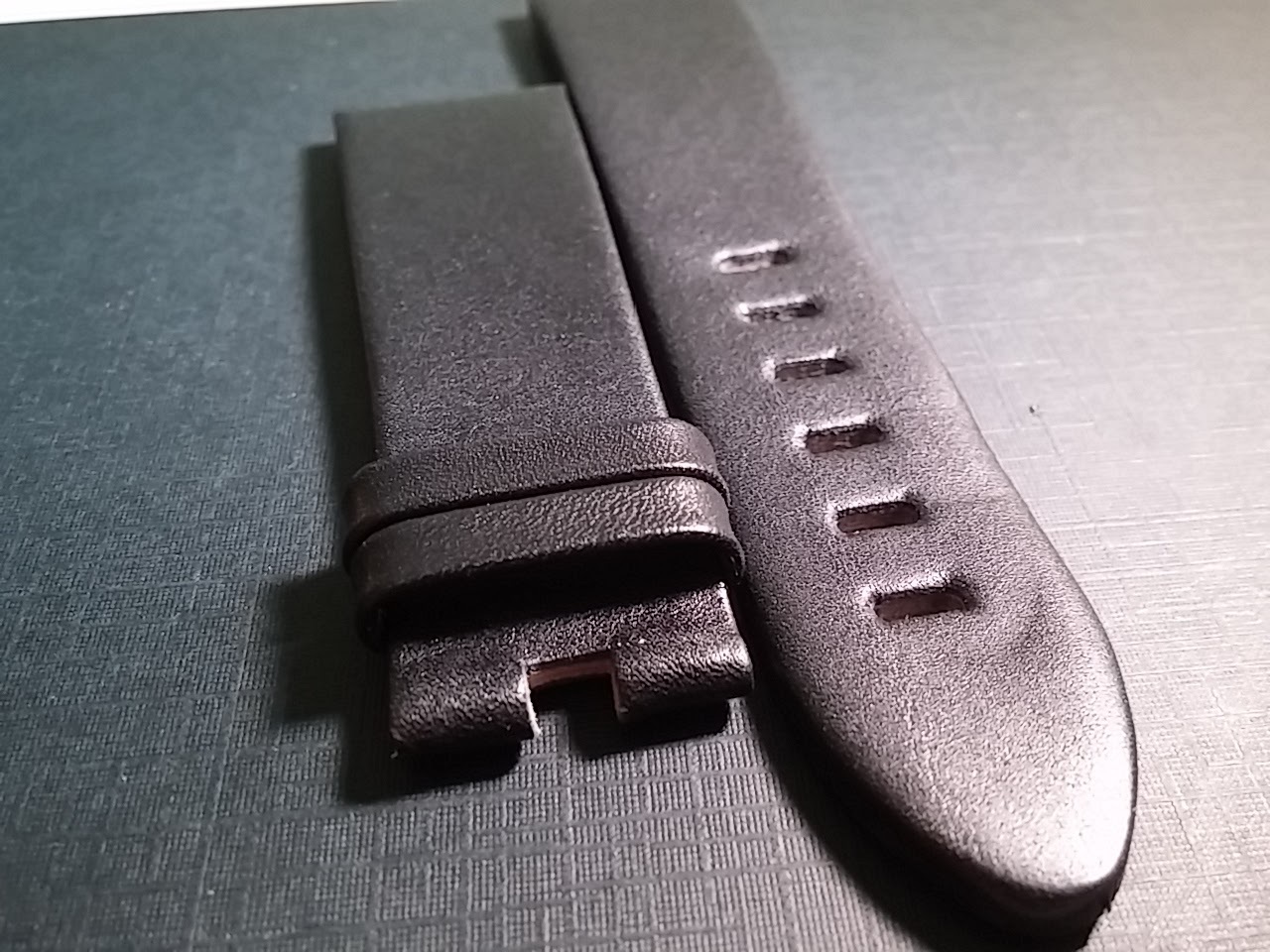 Genuine Montblanc Band 22/20mm Flat black. NEW for watch repair – SALE!!!