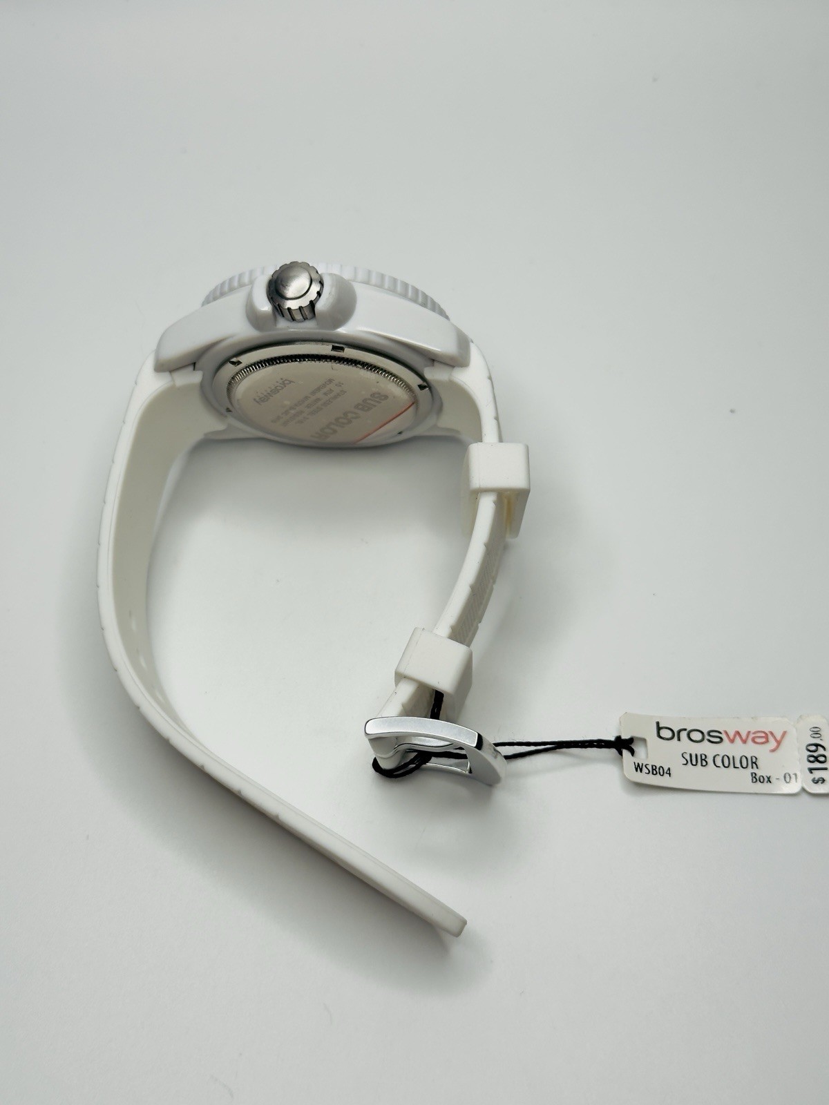 Brosway Sub Color White Analog Quartz Date Dial Wrist Watch