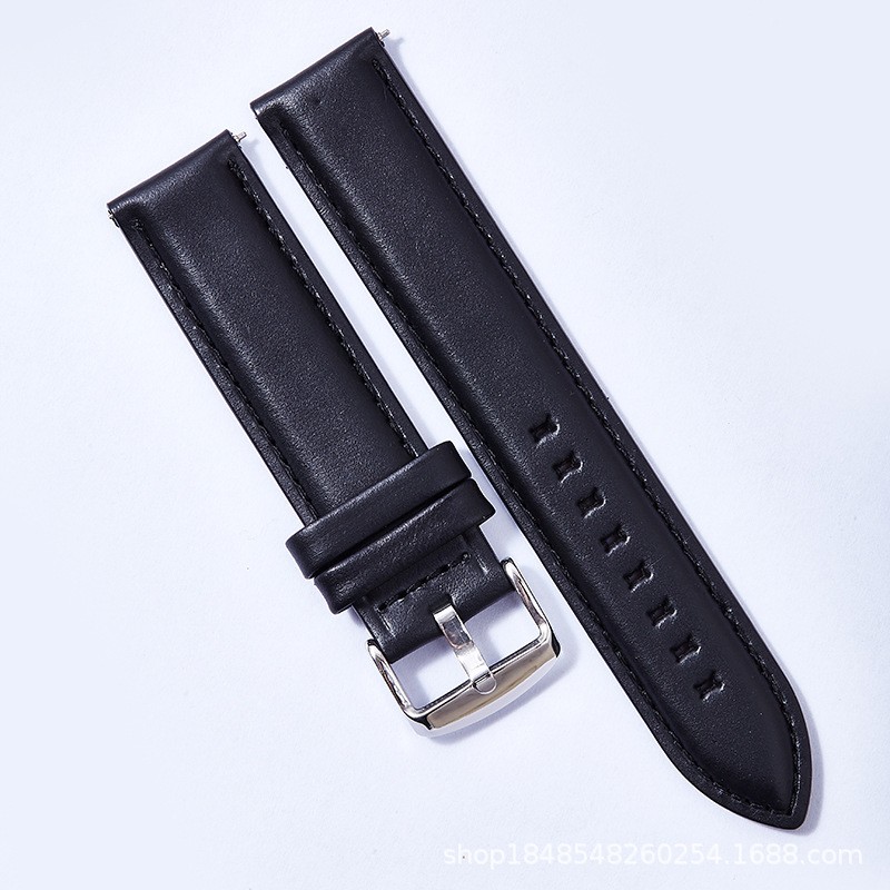 Quality Genuine Leather Watch Strap Fashionable Universal Band 18 20 22 24 26mm