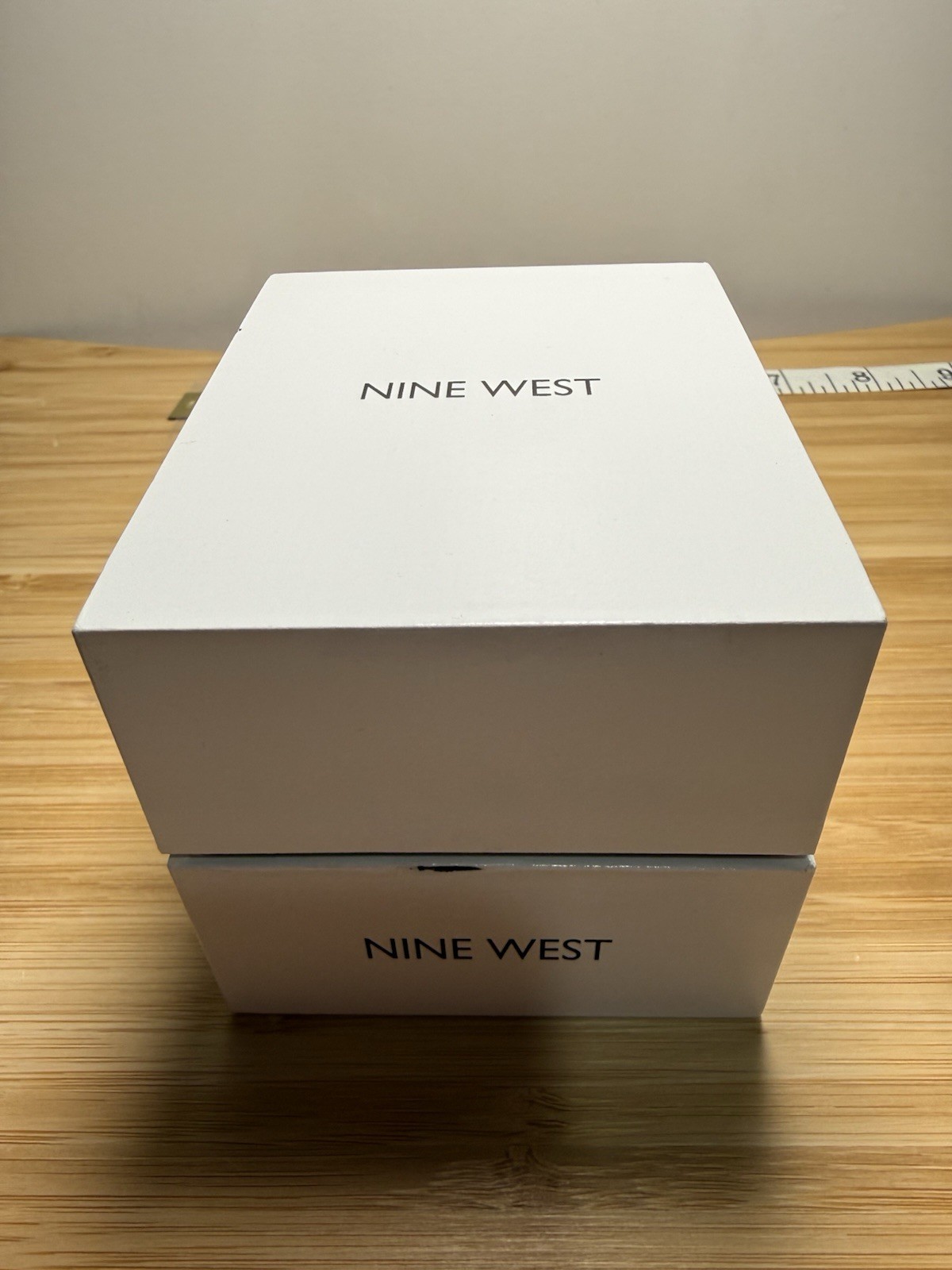 Nine West Womens Quartz Watch Pink Silver Glitter Dial