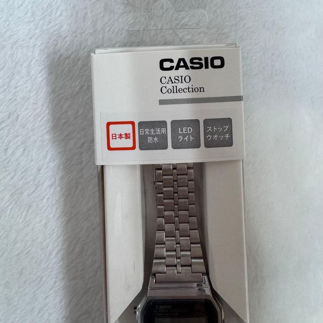 Brand new, unused, made in Japan, Casio A159WA-N1JH watch.