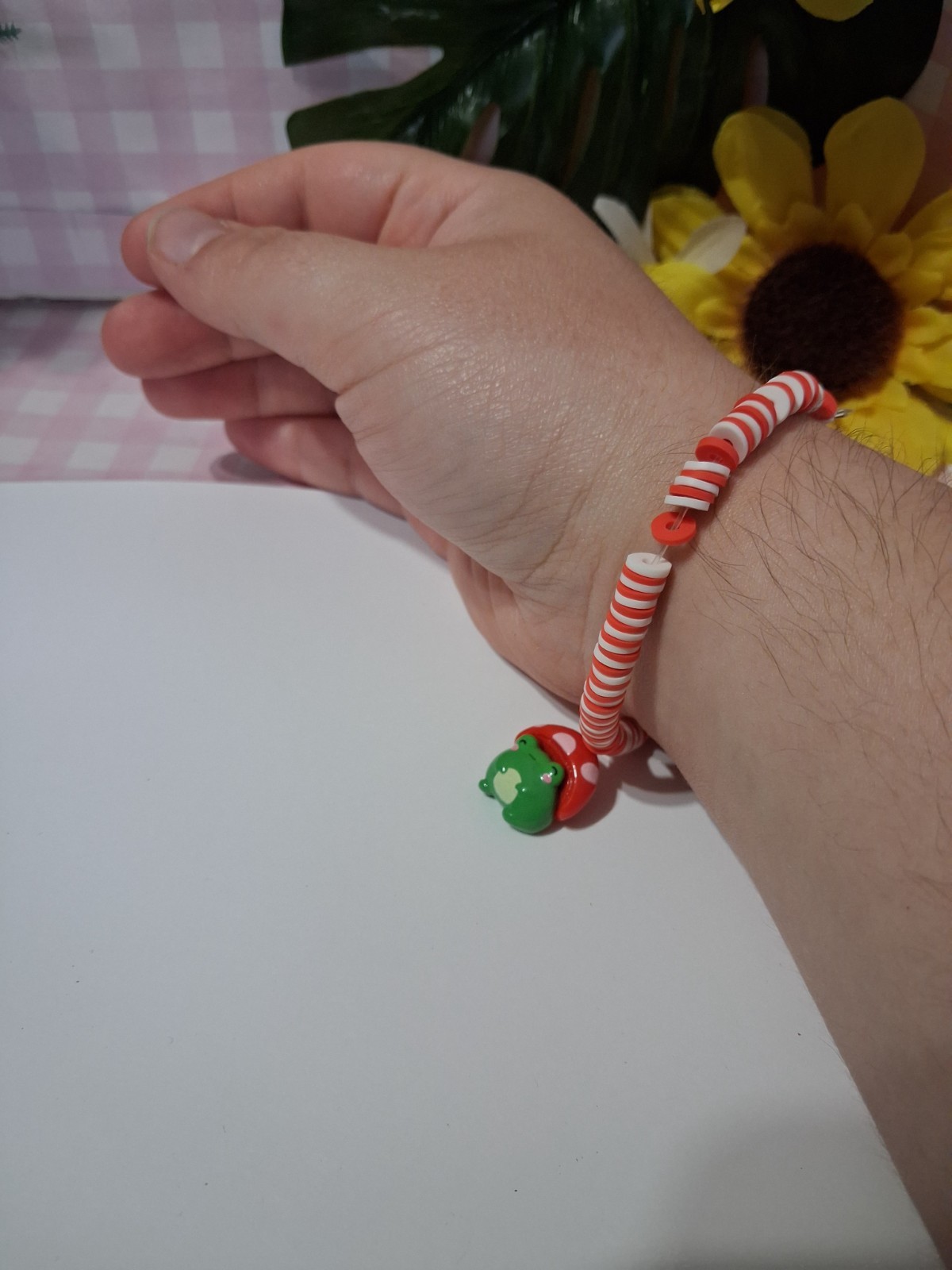 Bohemian Bracelet Variation Howl’s Moving Castle Mushroom Frog Studio Ghibli