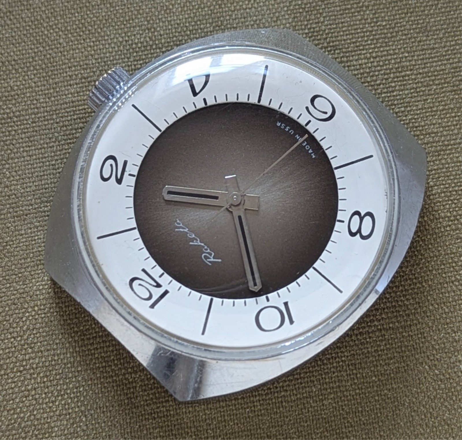 soviet-era vintage Raketa by PChZ men’s watch ussr made
