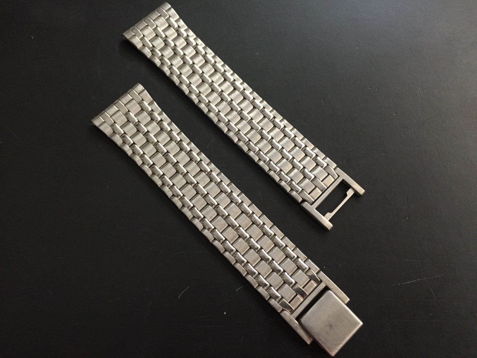 Armis/Bracelet Watch Type Rice-Nsa 18Mm Steel “New Old Stock 1970”