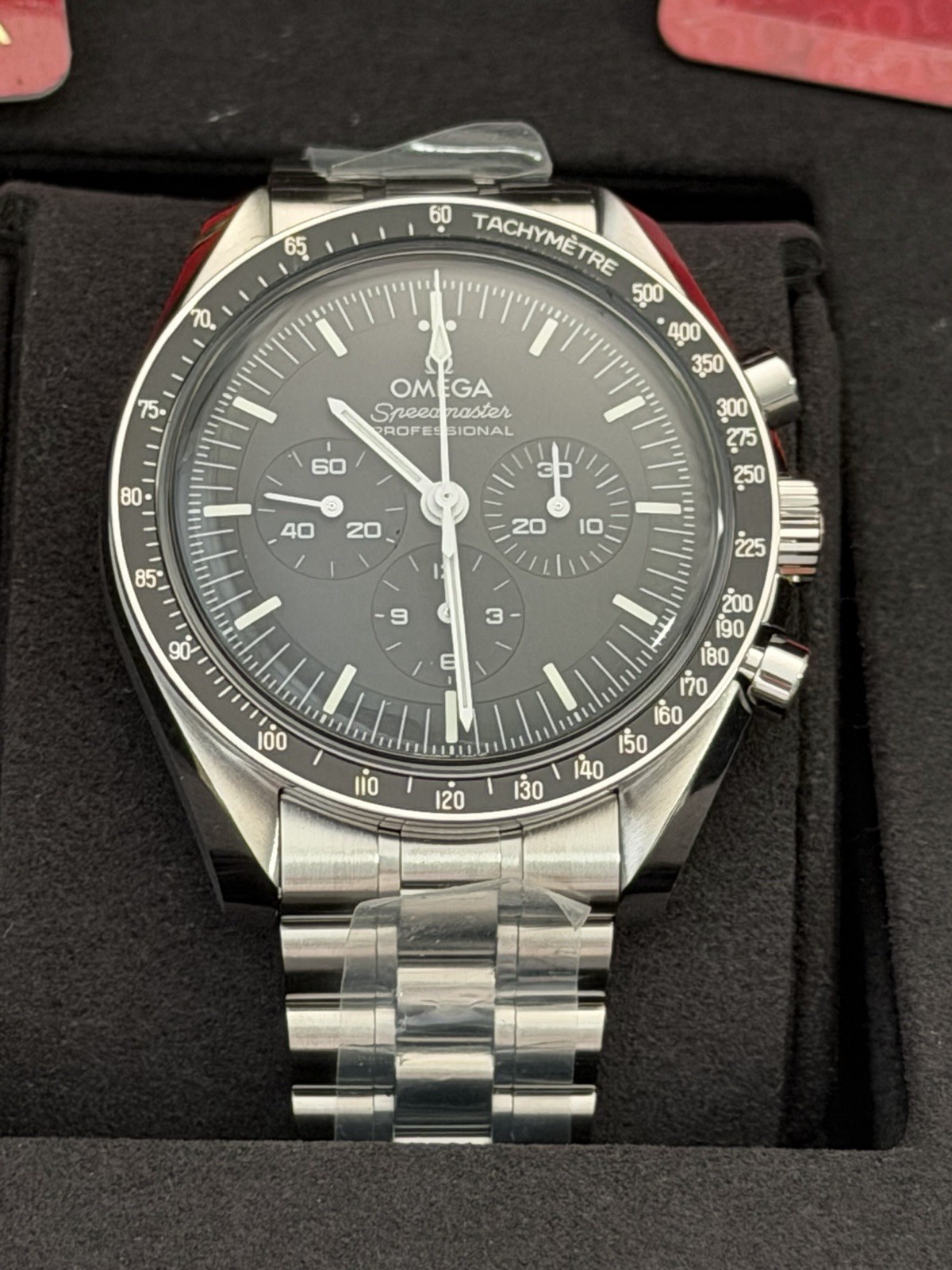 OMEGA Speedmaster Professional Moonwatch 42mm Co-Axial Chronograph Box Papers