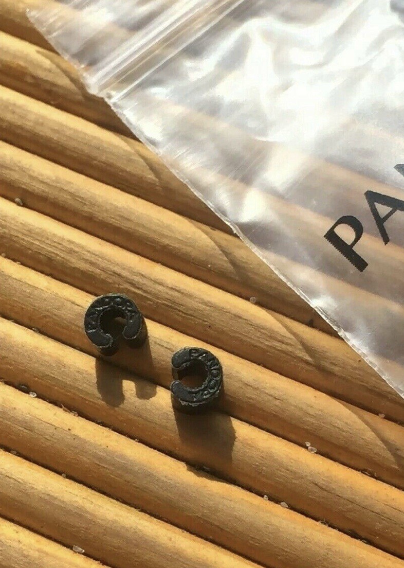 Lot of 50 Pandora Silicon Rubber Clip Stoppers Lock US Store New 100% Authentic